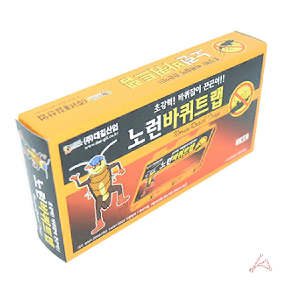 바퀴벌레찍찍이 식당 매장 바퀴 트랩 끈끈이 5매 1팩