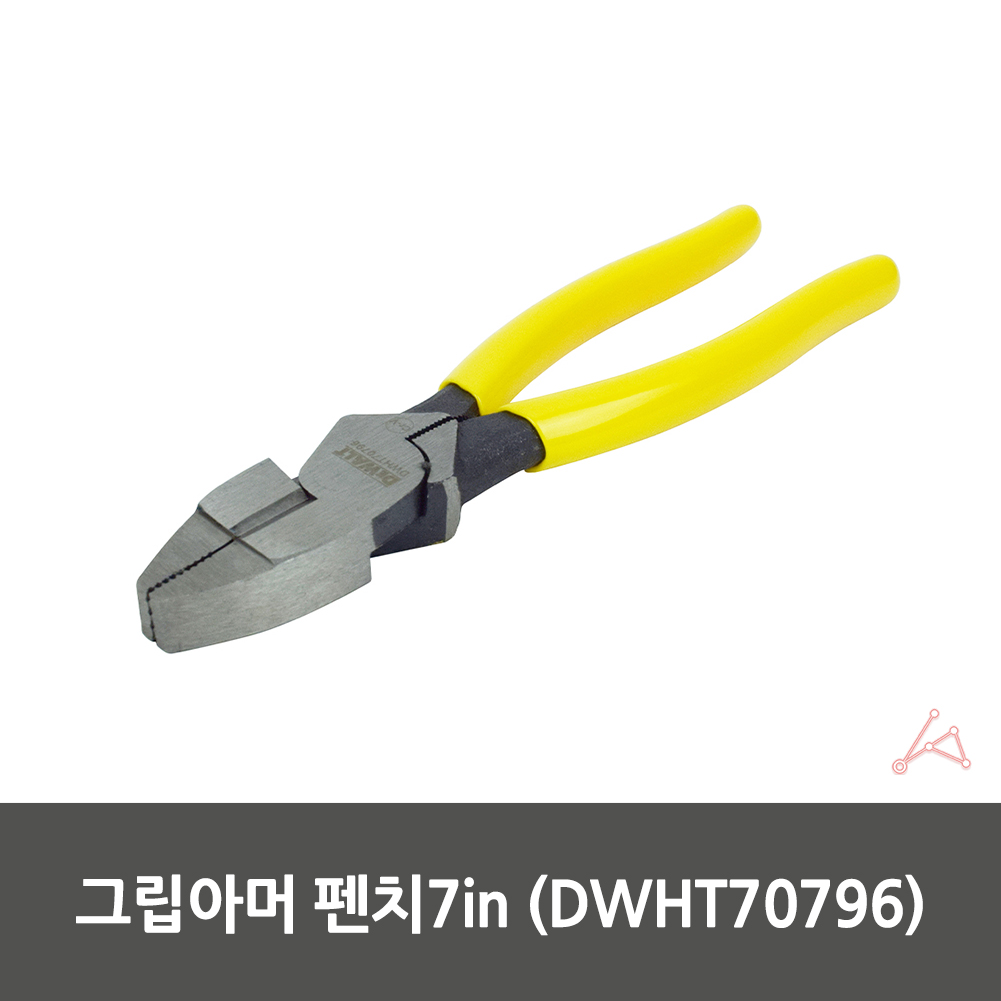 금속가위 수공예도구 조립툴 배ꏘ기 가위대용품 문서정리도구 카라솔 길쭉한가위 가정용수리도구 금속가공악세사리 명함자르기용품 책상가구 전용가위 DWHT70796 그립아머 펜치7in 펜치