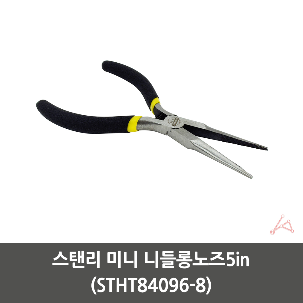 니들롱노즈 니들세트 미니니들 스탠리 미니 STHT84096-8 니들롱노즈5in 니들