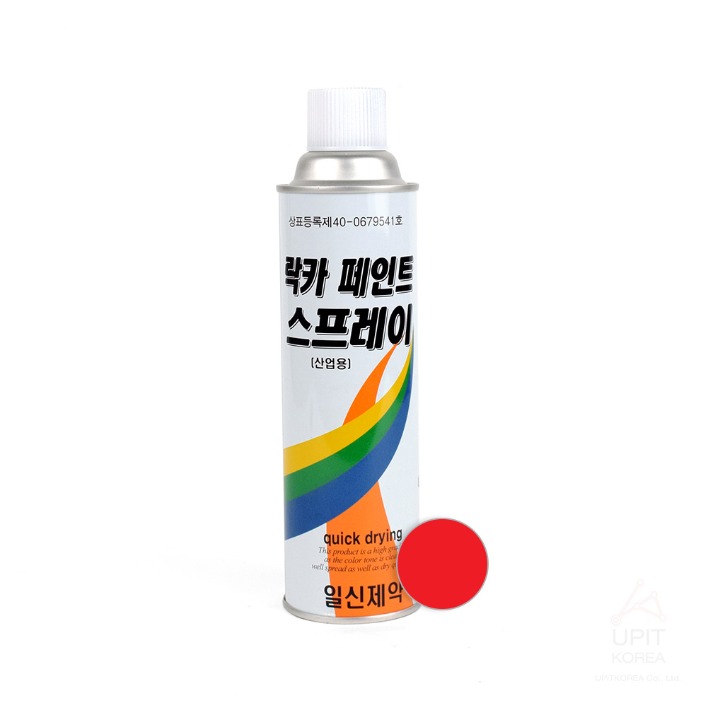 컬러 락카 스프레이 420ml 318 적색