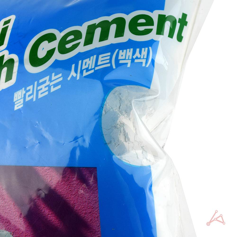 시멘트메꾸기용 급속몰탈시멘트 백색 1kg