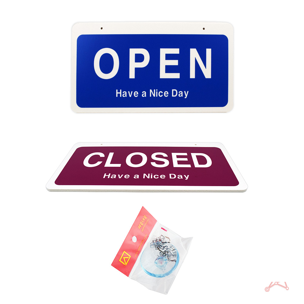 실외 실내 사인물 가게 매장 open/closed 안내문 푯말