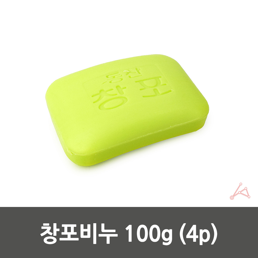 거품잘나는비누 플로럴향 목욕 세안 비누 100g 4p