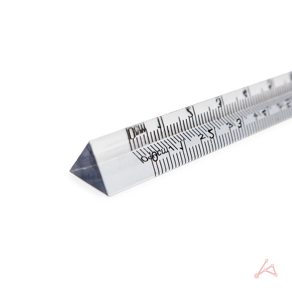 15cm 투명 삼각자