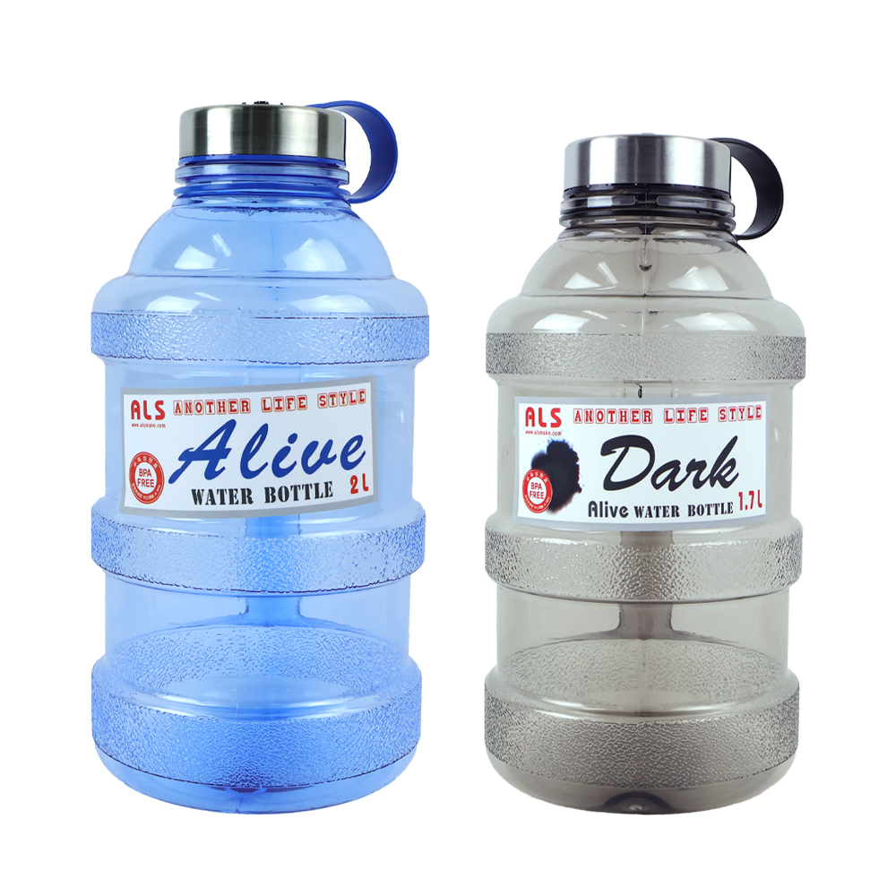 얼라이브 물병(스텐뚜껑)