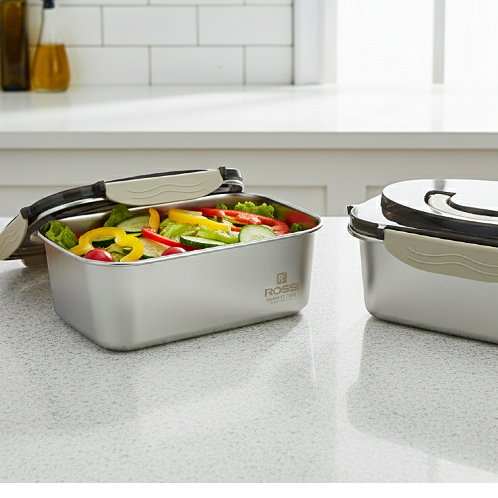 렌지 스텐 밀폐용기