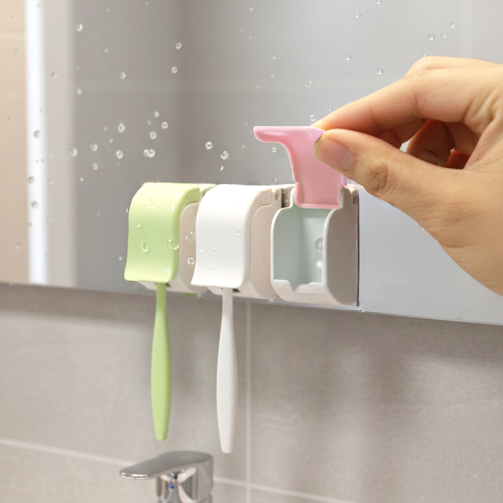 미니 캡 칫솔걸이