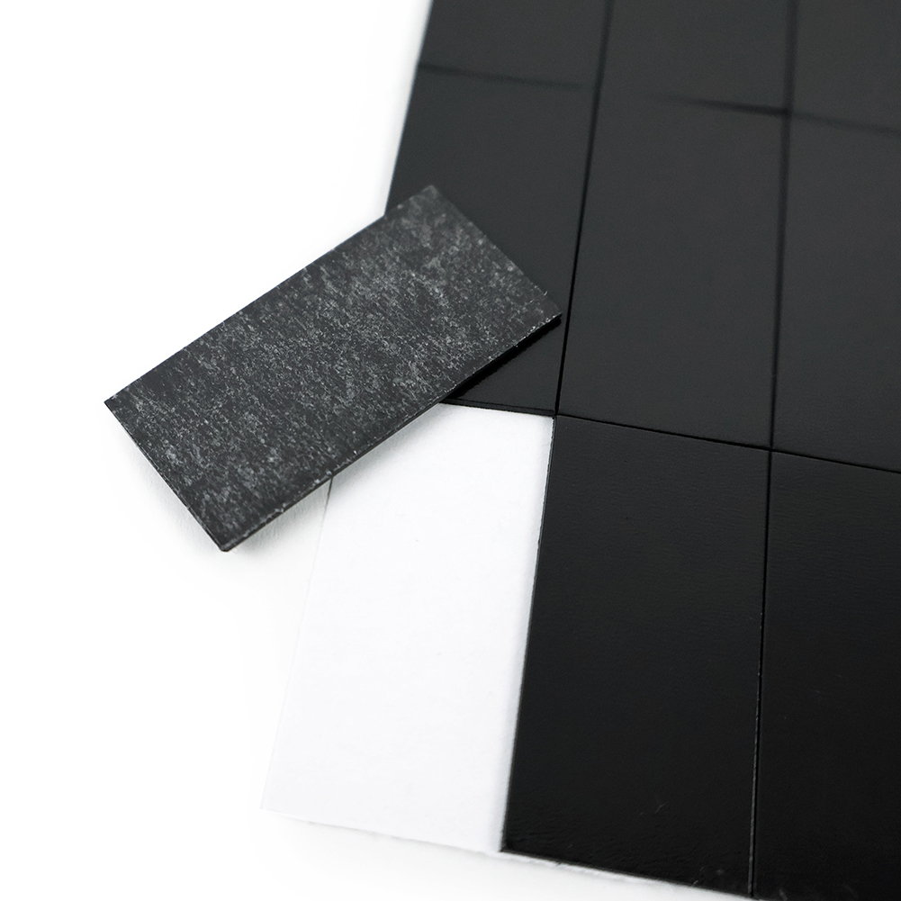 자석(조각고무/검정)