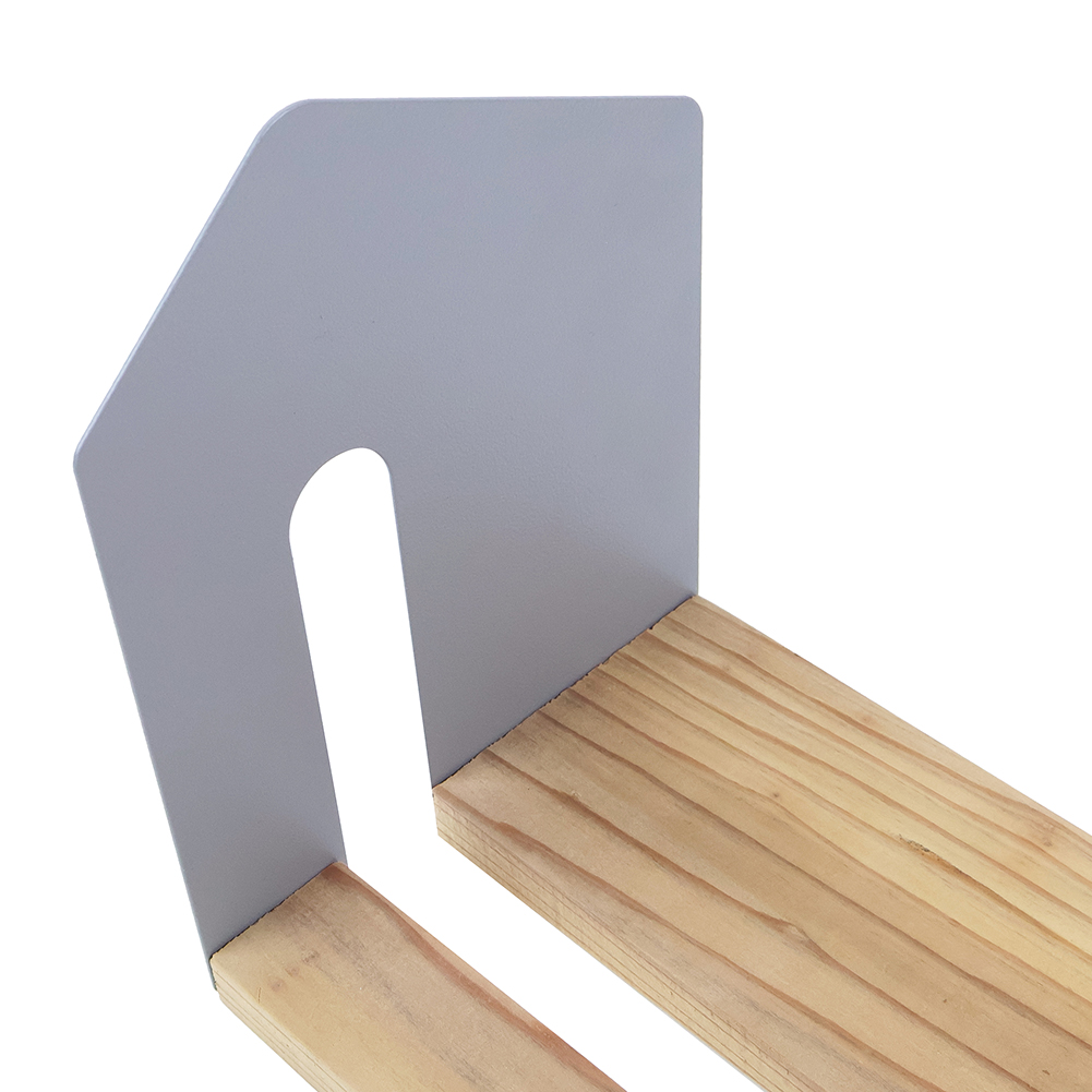 집모양 북엔드 우드 1P (MB-116)