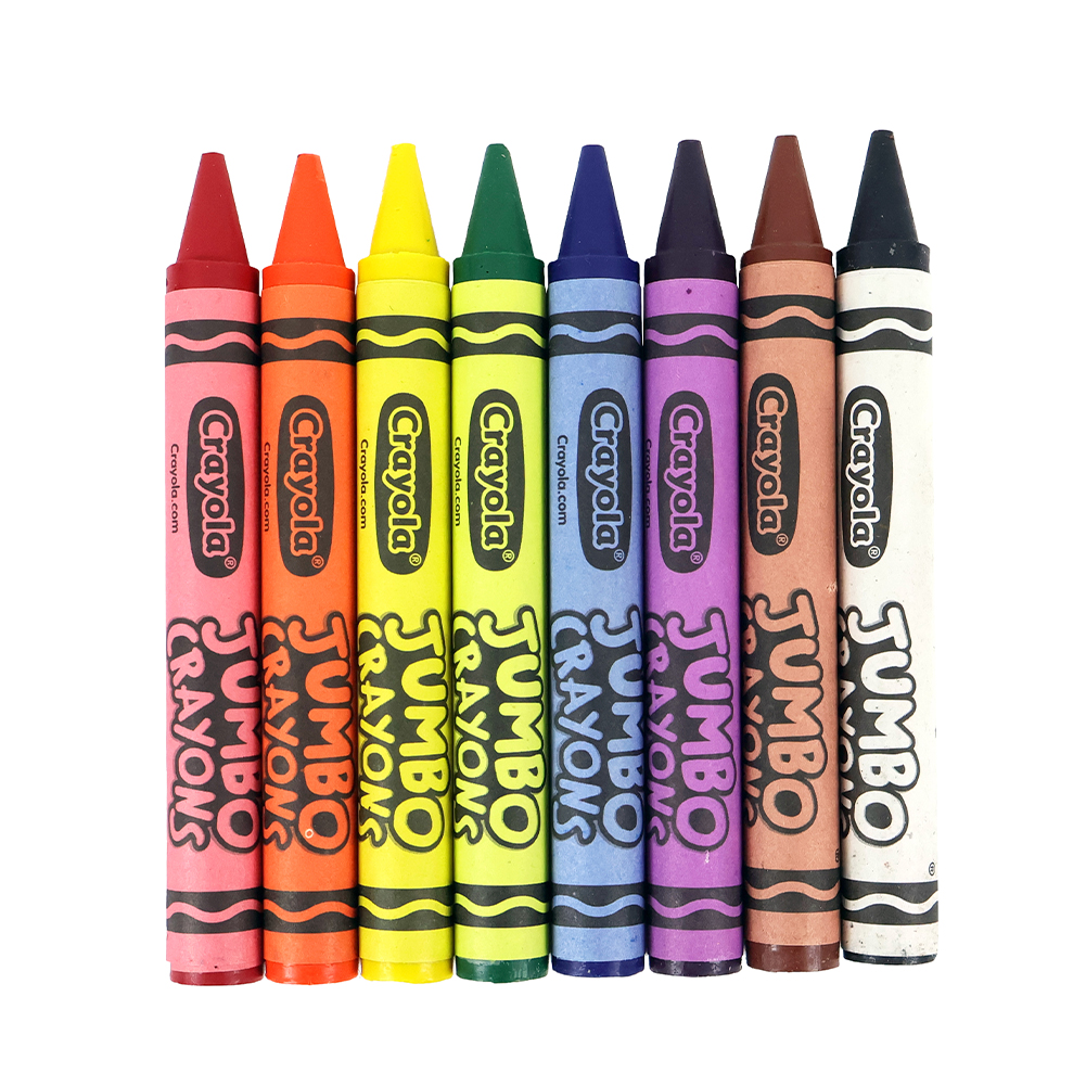 점보크레용 8색