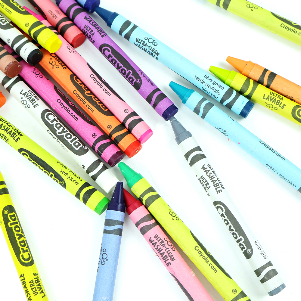 워셔블 수성크레용 울트라 클린 24색