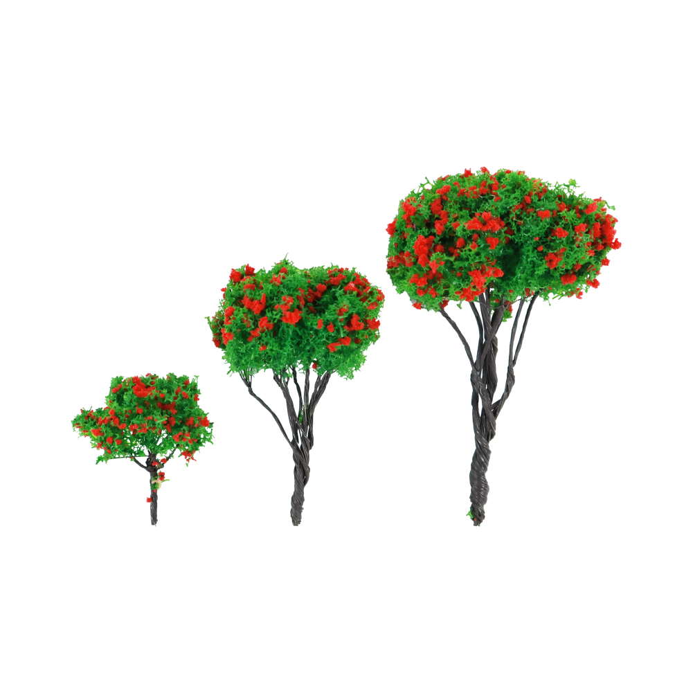 꽃나무(활엽수빨강꽃)