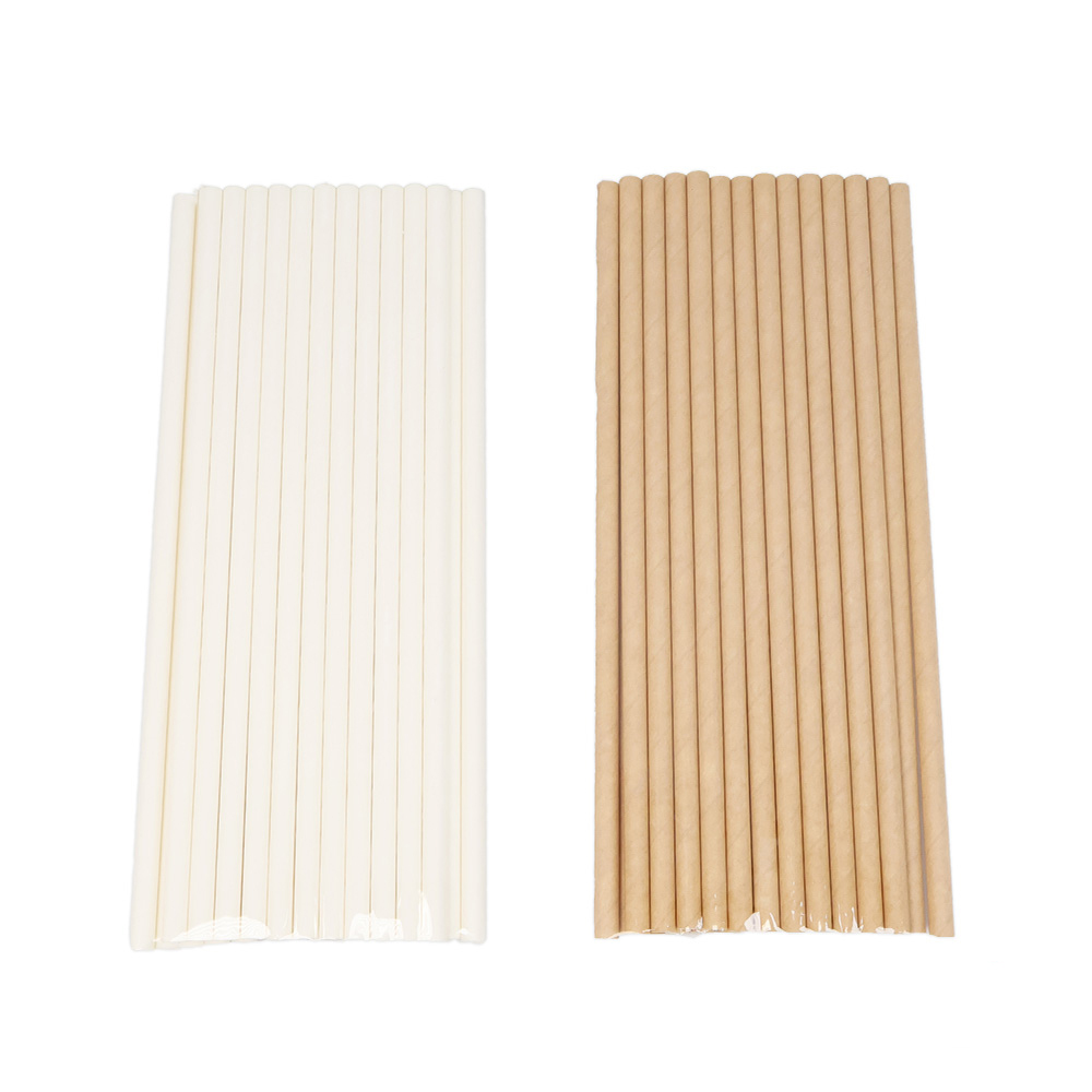 일회용 종이빨대 25p