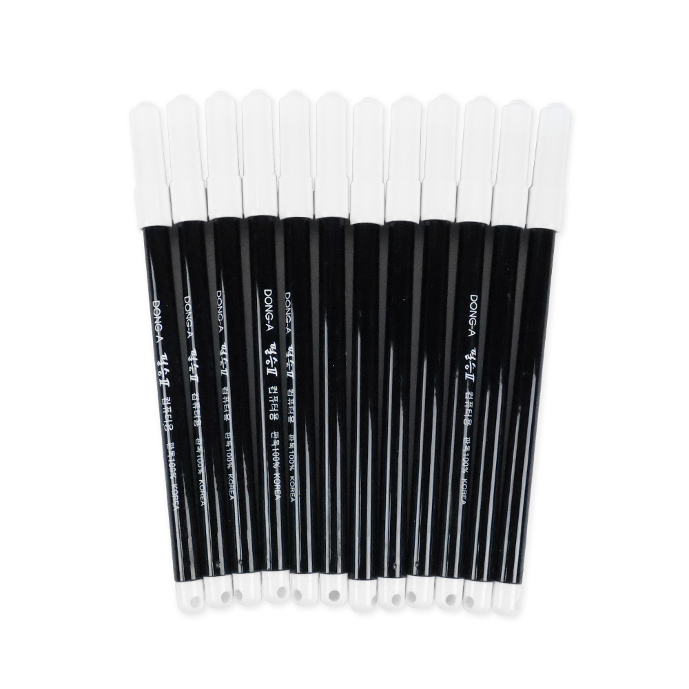 필승 컴퓨터사인펜 1타(12자루)