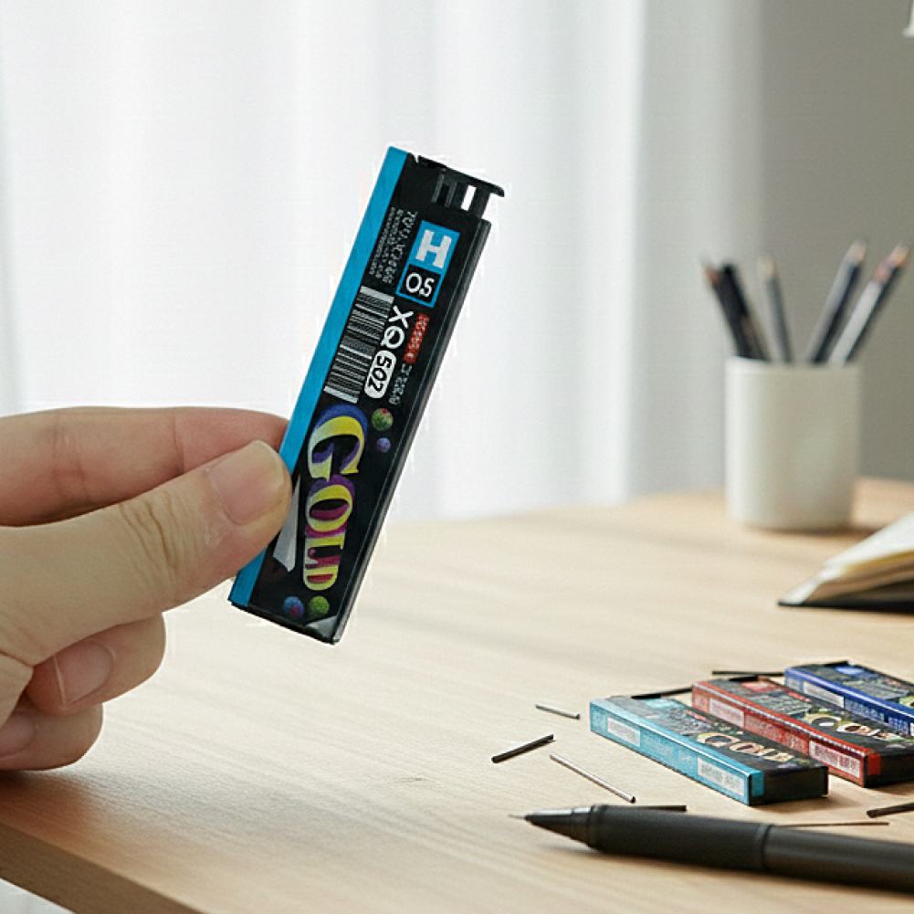 XQ골드 샤프심 502(낱개)