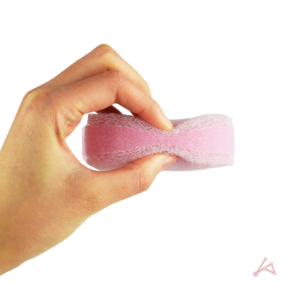 항균 삼중양면 고운수세미 2+1