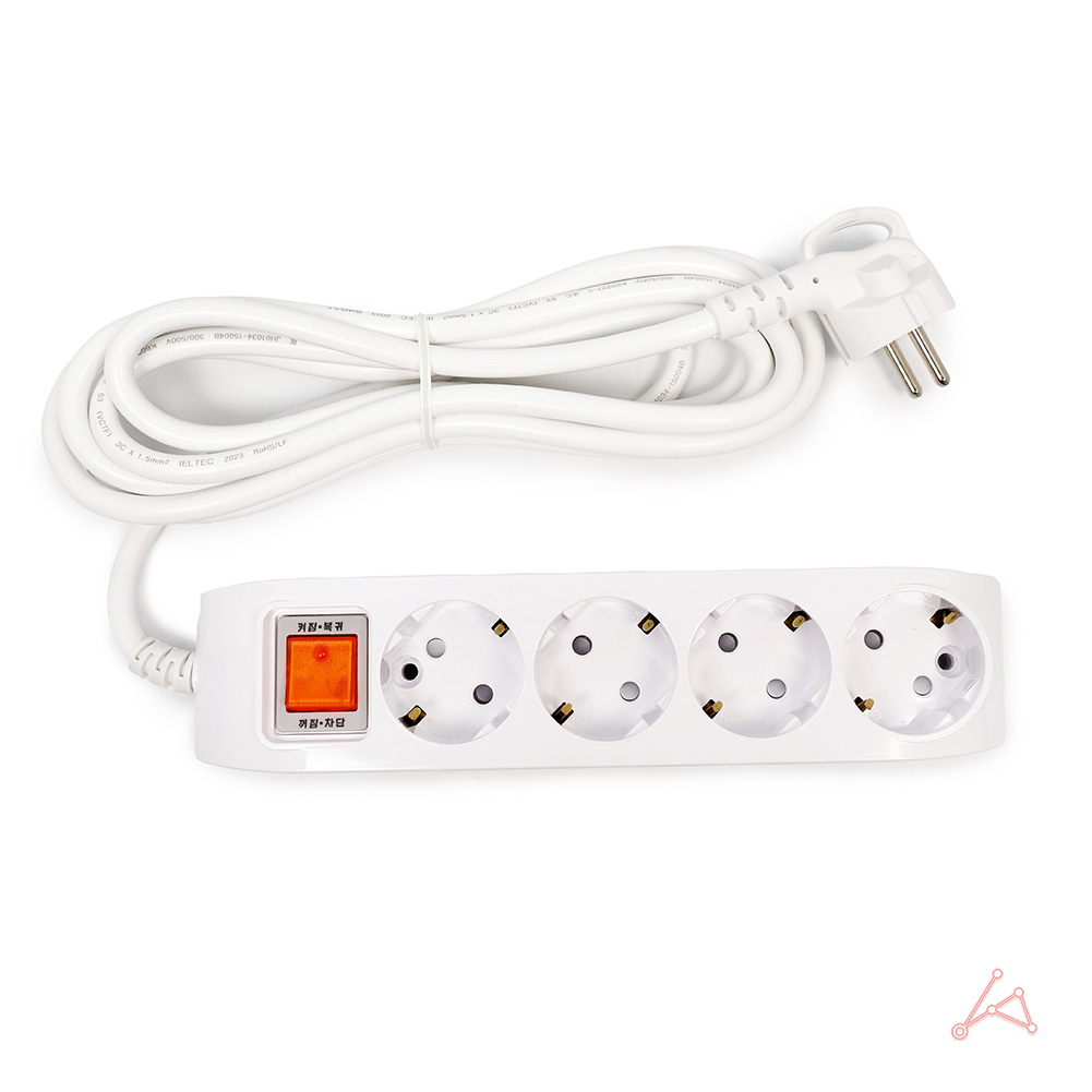 코드 비교환형 멀티콘센트 3M