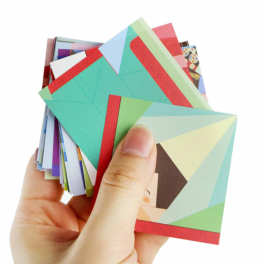 한국전통의상 종이접기