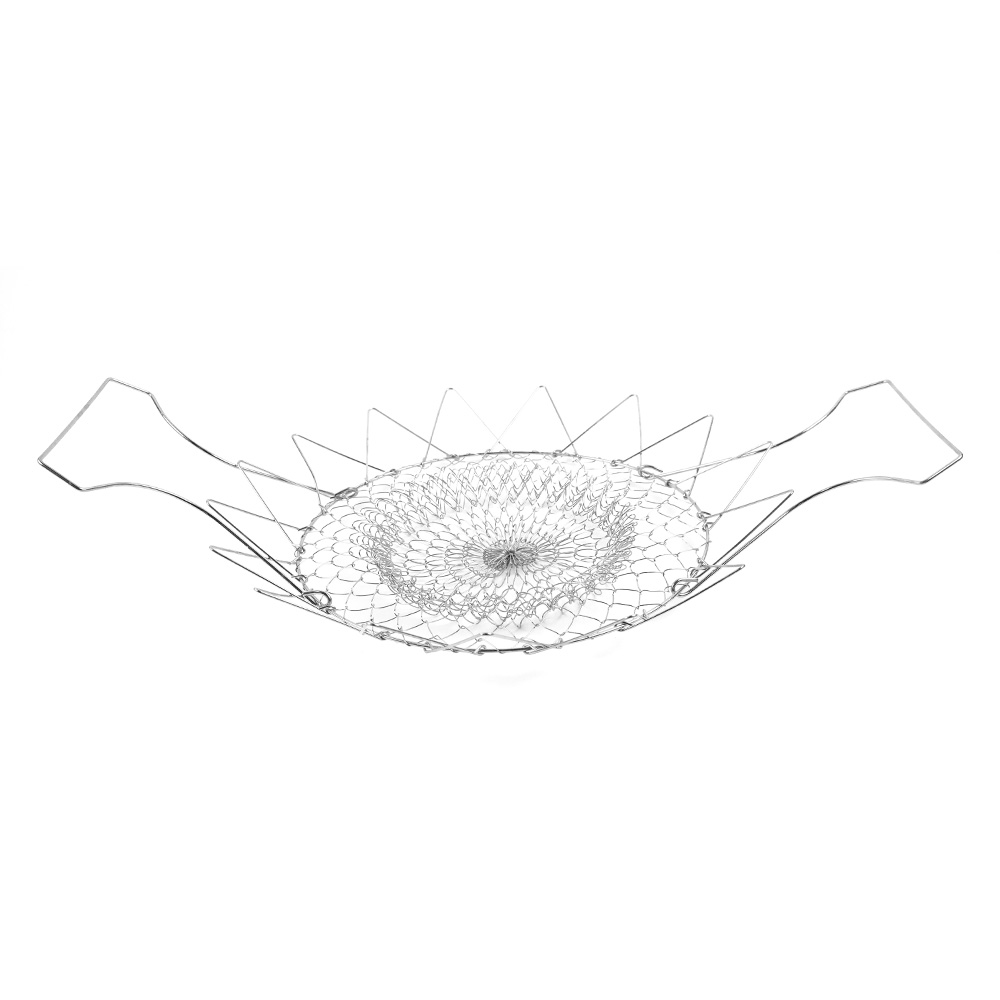 스텐 접이식 튀김망 건지개