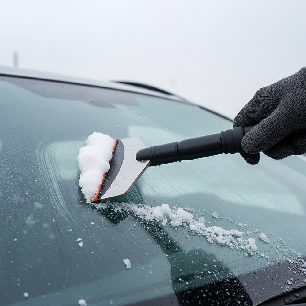 크롬 길이조절 성에제거기