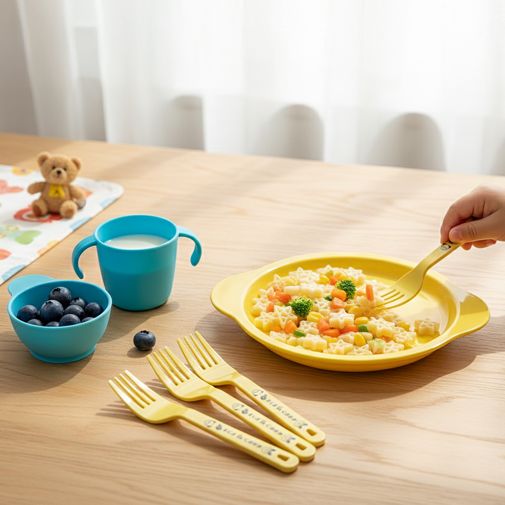 옥수수 주니어 포크4P 세트