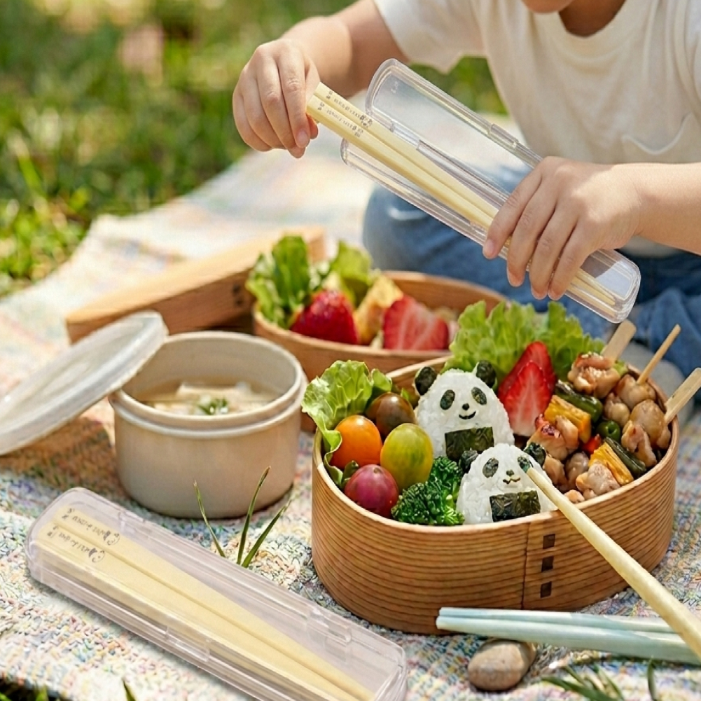 옥수수 주니어 젓가락케이스 세트