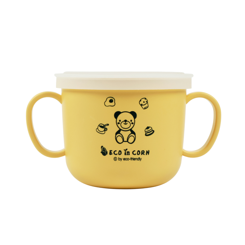 옥수수 베이비 뚜껑양손컵