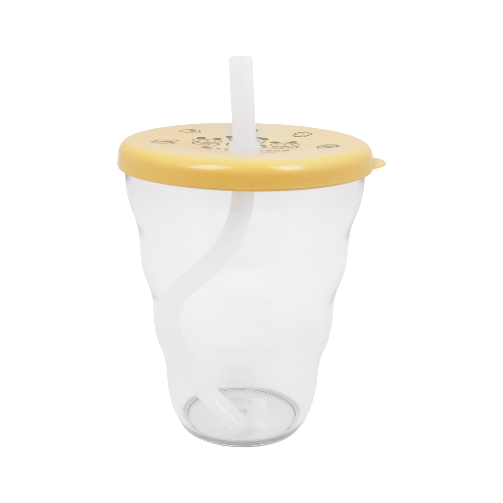 옥수수 웨이브 빨대컵
