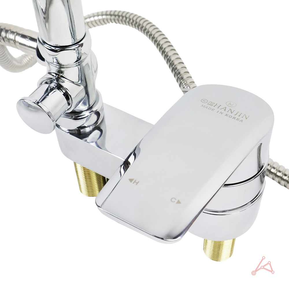 세면기 겸용샤워 파이프 고급형