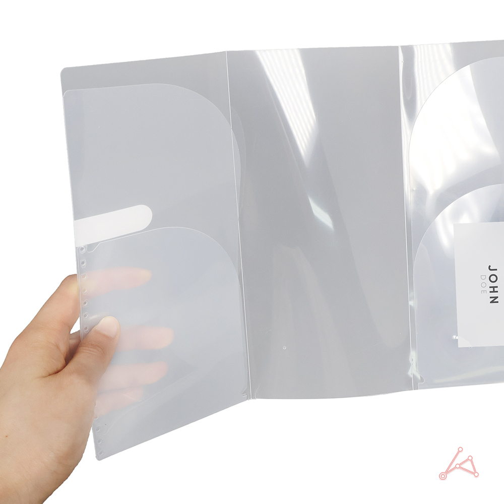 PP 3단 폴딩홀더 HA2130 (5입)_2784