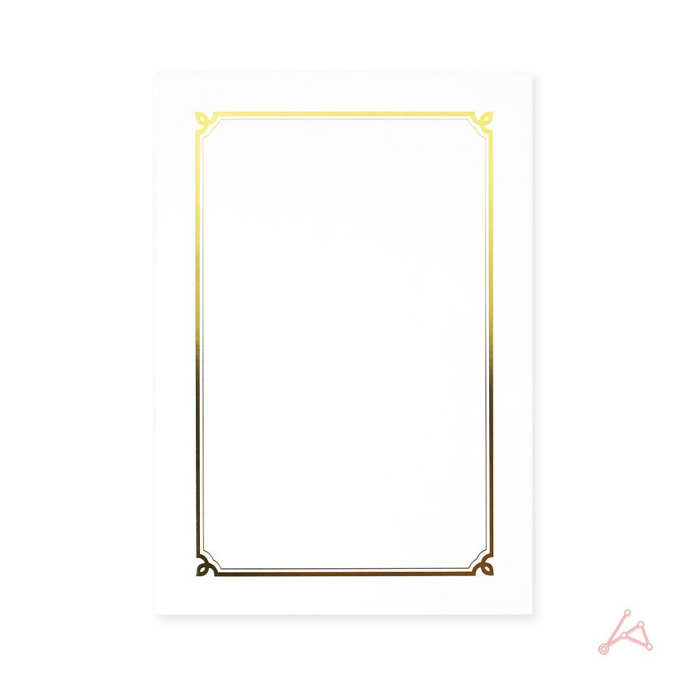 금박 상장용지 A4 10매