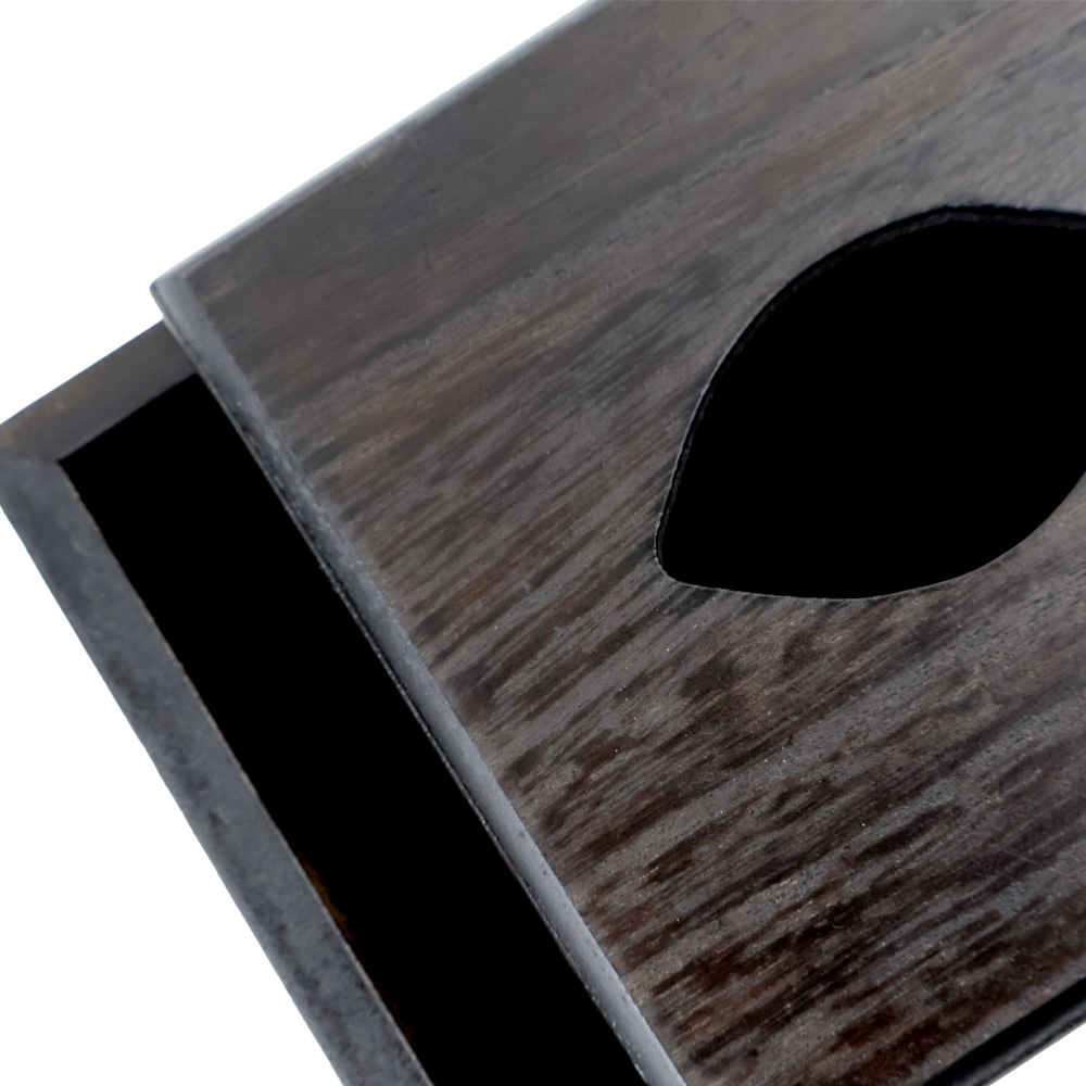 월넛 빌꽂이 휴지함