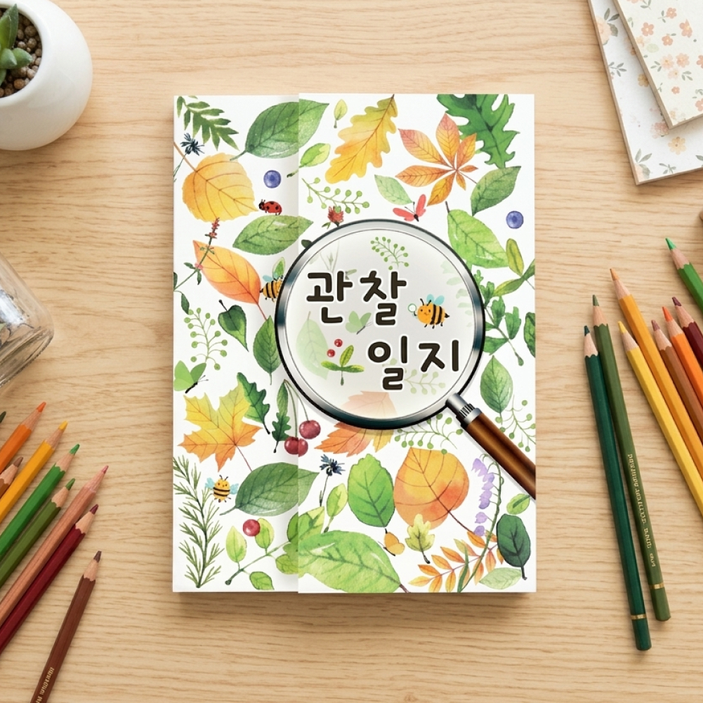 플랩북 자연을 담아요 북아트 책놀이