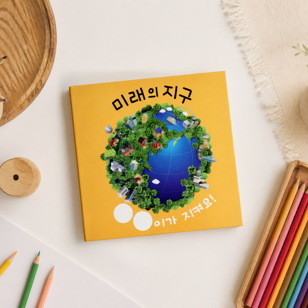 보자기북 초록지구를 담아요 북아트 책놀이