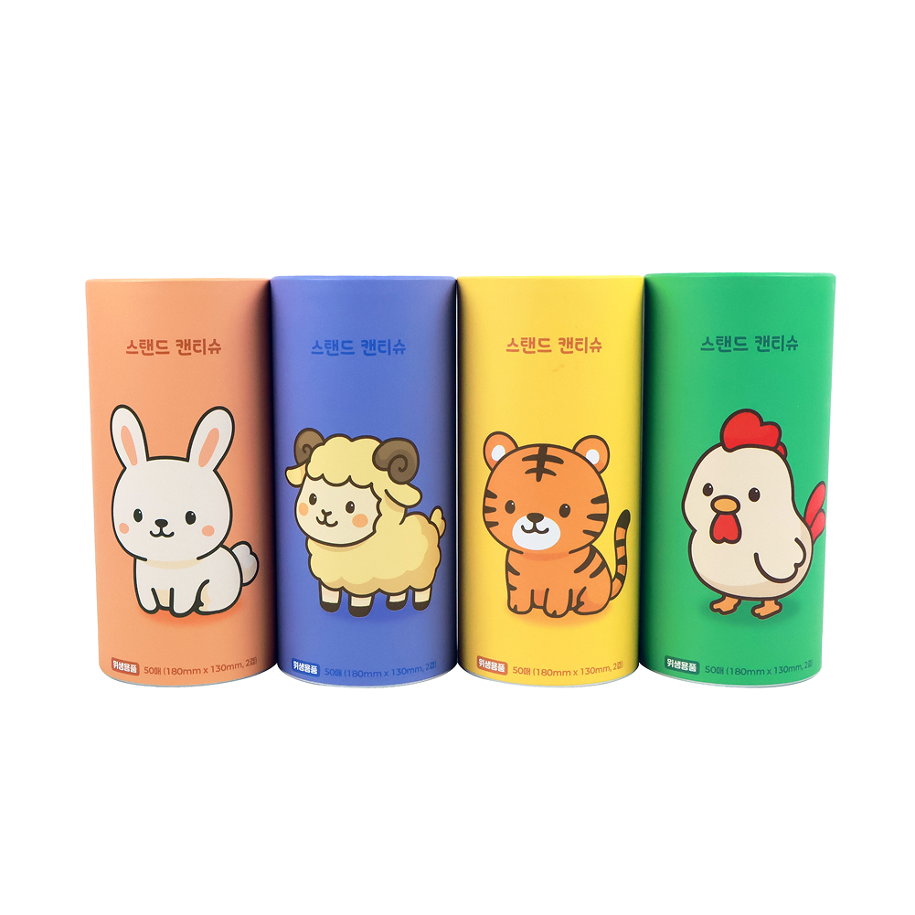 스탠드 캔티슈 50매 4P