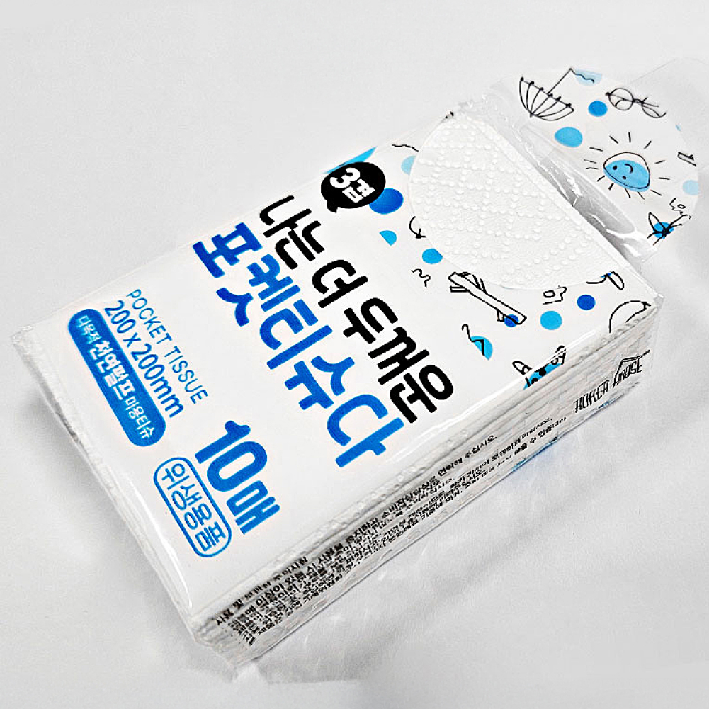 나는 더 두꺼운 포켓티슈다 10매 8P