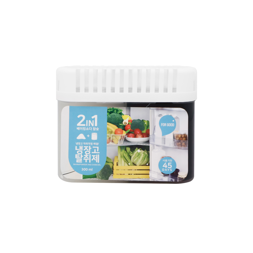 2in1 냉장고 탈취제(숯+베이킹)