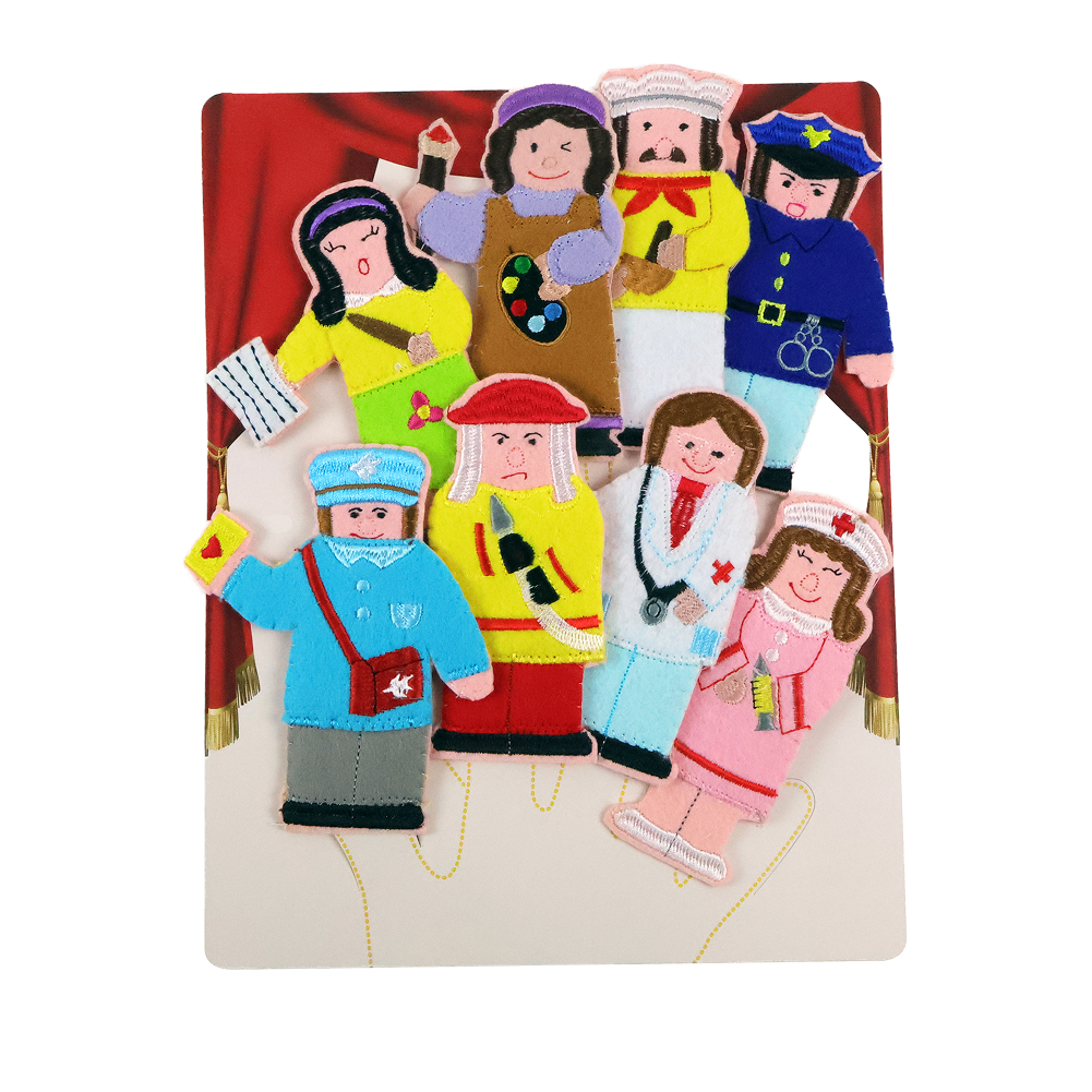 손가락 요리사와 직업 8종