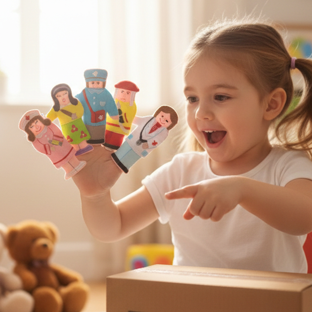 손가락 요리사와 직업 8종