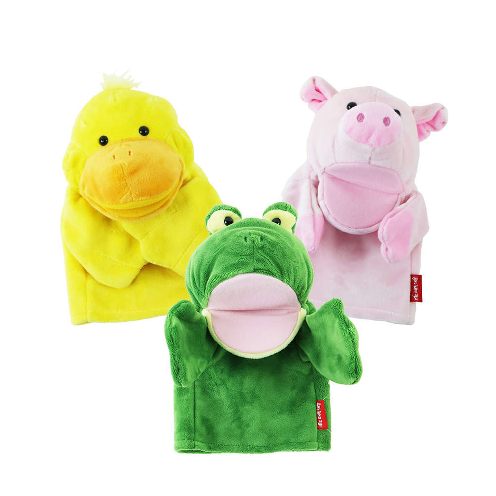 말하는 손인형 농장