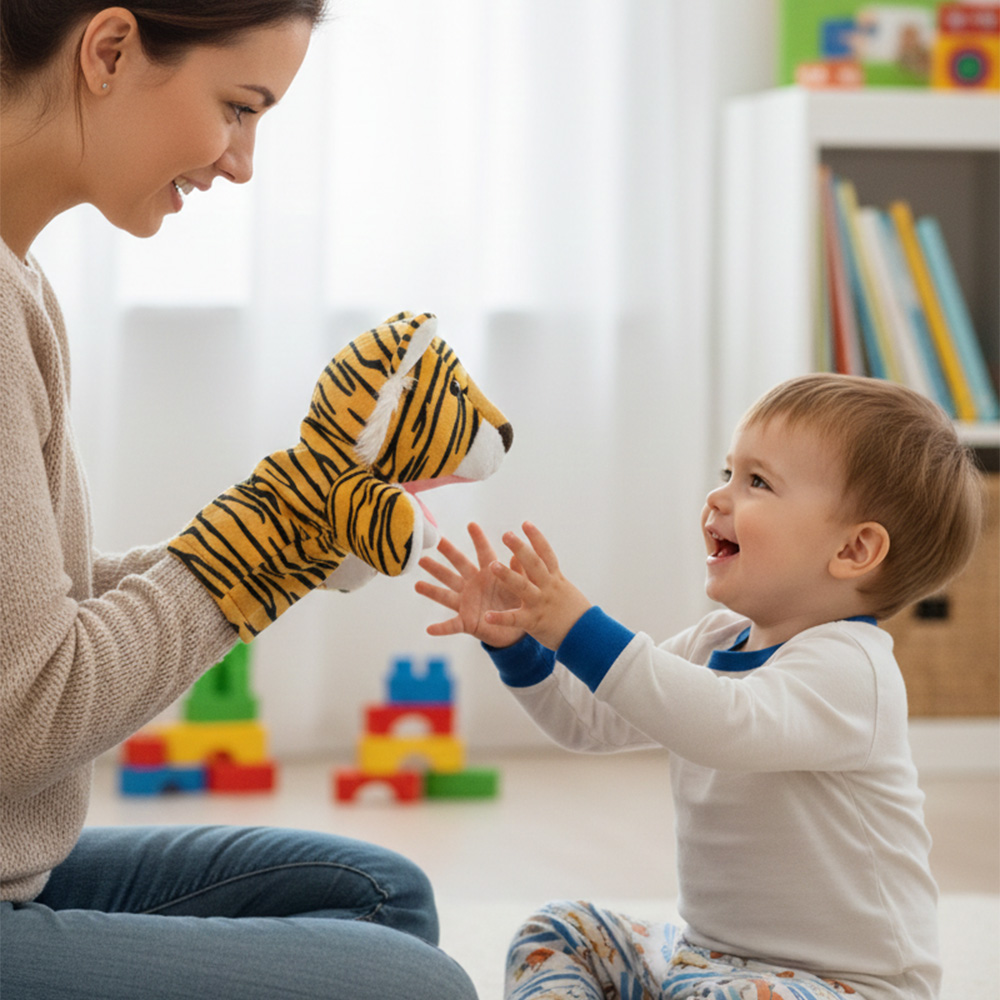 말하는 손인형 맹수