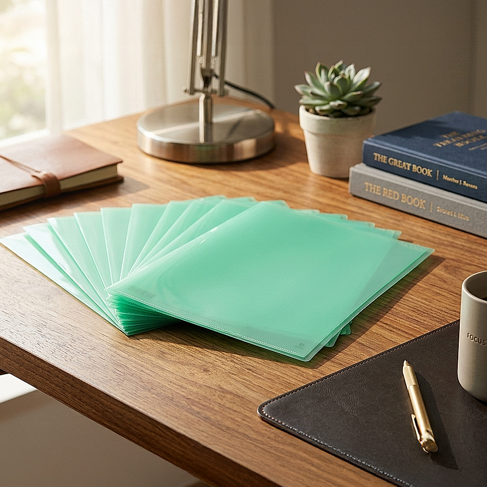 PP 투명클리어화일 6장 (10개)