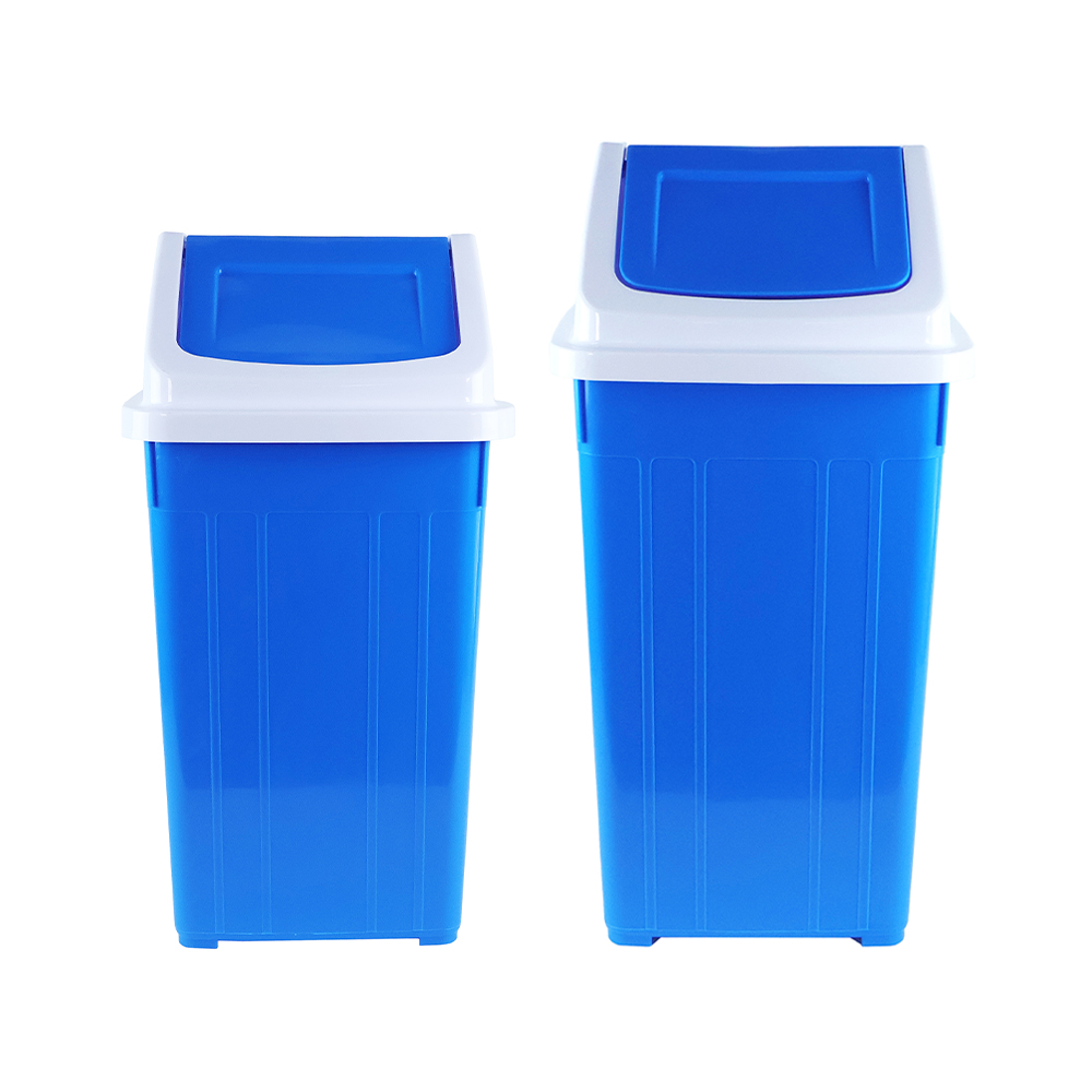 웰빙 사각휴지통