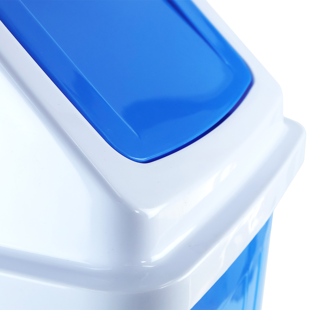 웰빙 사각휴지통