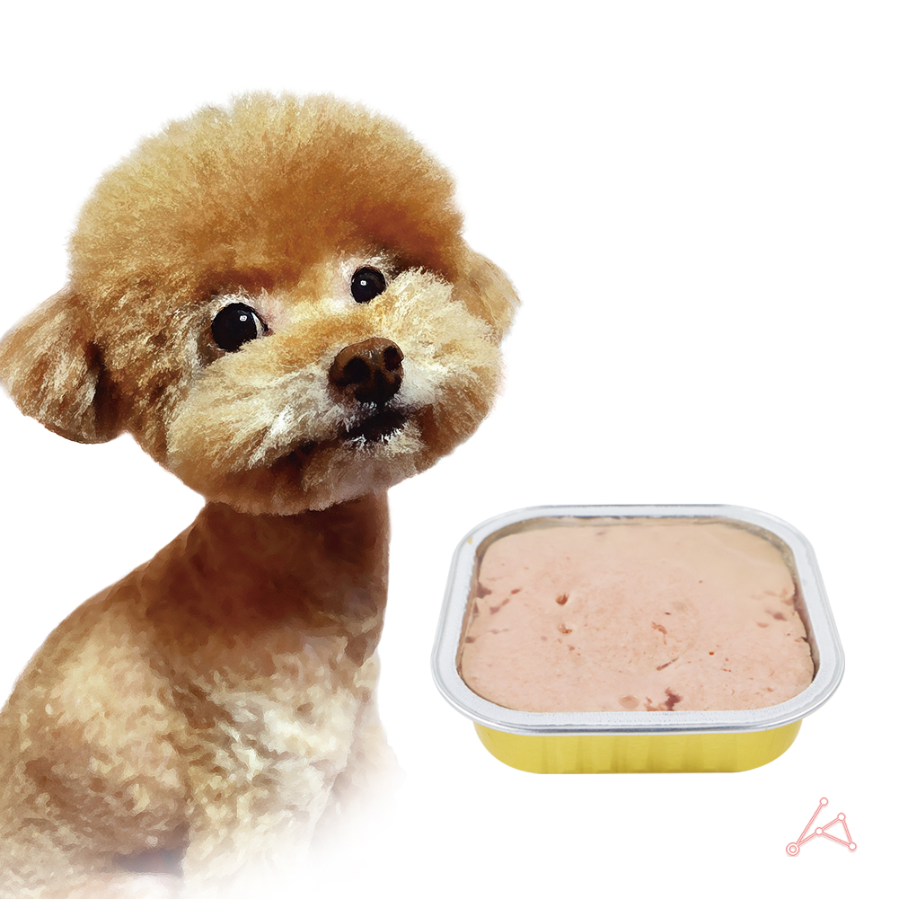 포또 주식캔 강아지용(연어)