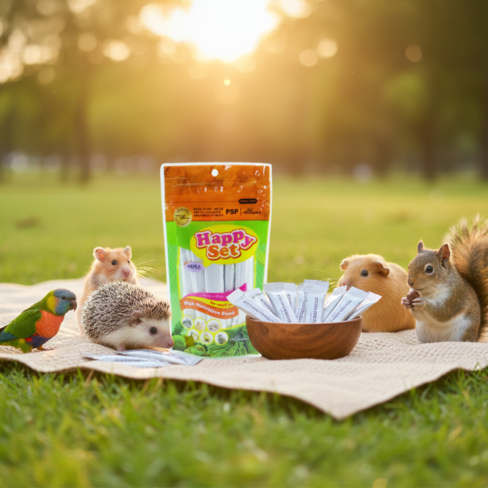 애니멀밥 해피세트 소동물 비타민