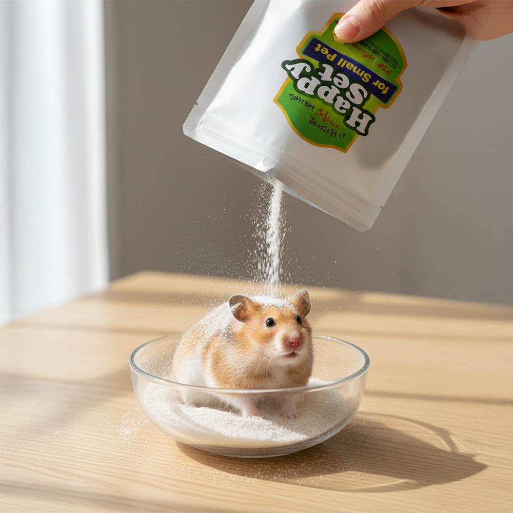 애니멀밥 소동물 목욕 모래 500g