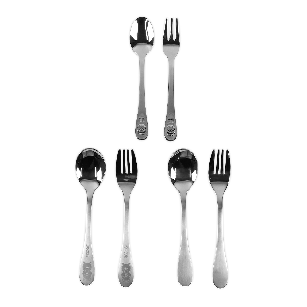 아동 스픈 포크 2P