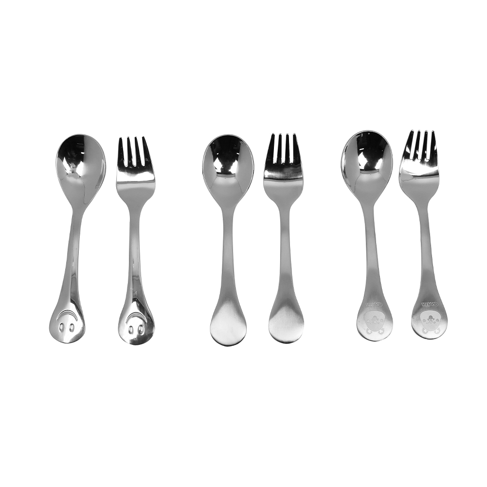 유아 스픈 포크 2P