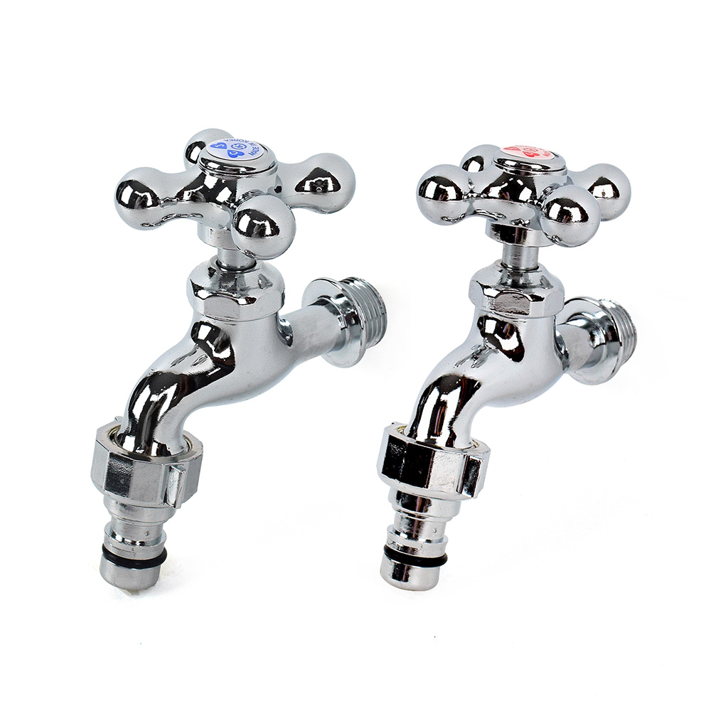 커플링 십자 가로 수도꼭지